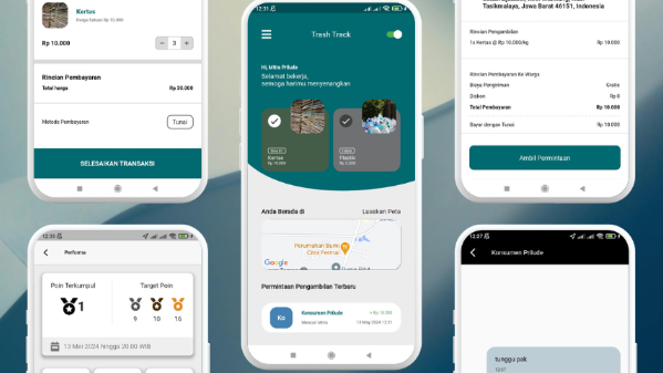 Pembuatan Aplikasi Bank Sampah