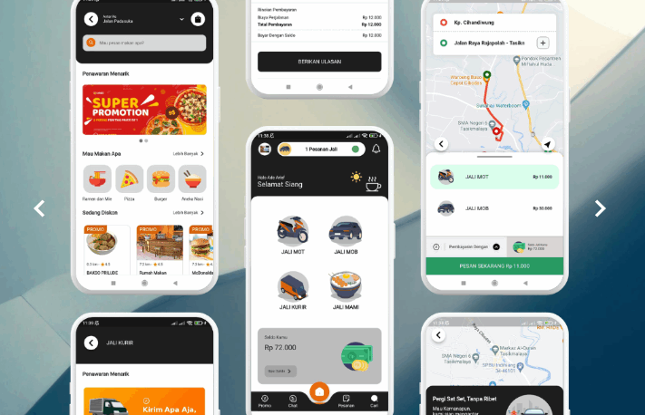 Pembuatan Aplikasi Ojek Online