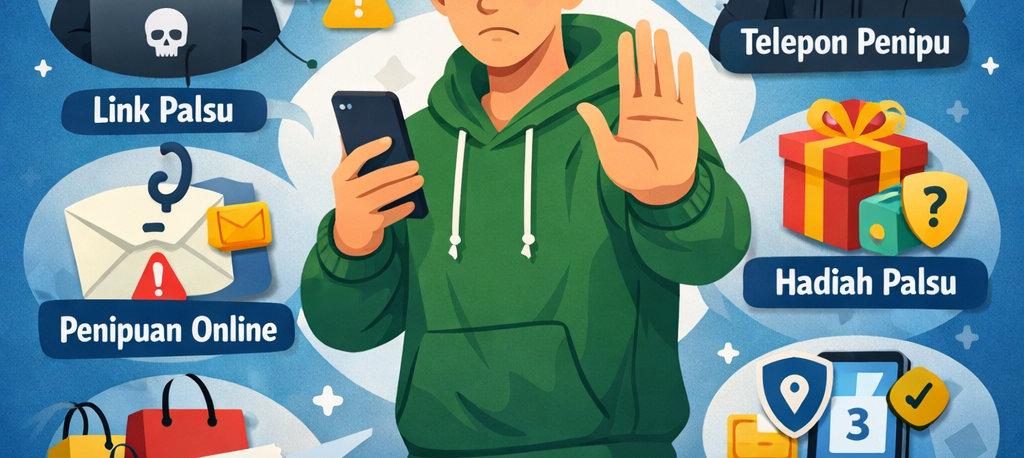 Ilustrasi Penipuan Digital