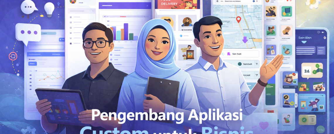 Pengembang aplikasi Prilude Studio menghadirkan solusi aplikasi custom untuk bisnis dengan tim profesional dan tampilan antarmuka modern