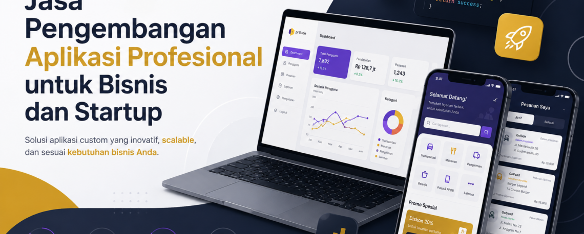 Jasa Pengembangan Aplikasi Profesional untuk Bisnis dan Startup