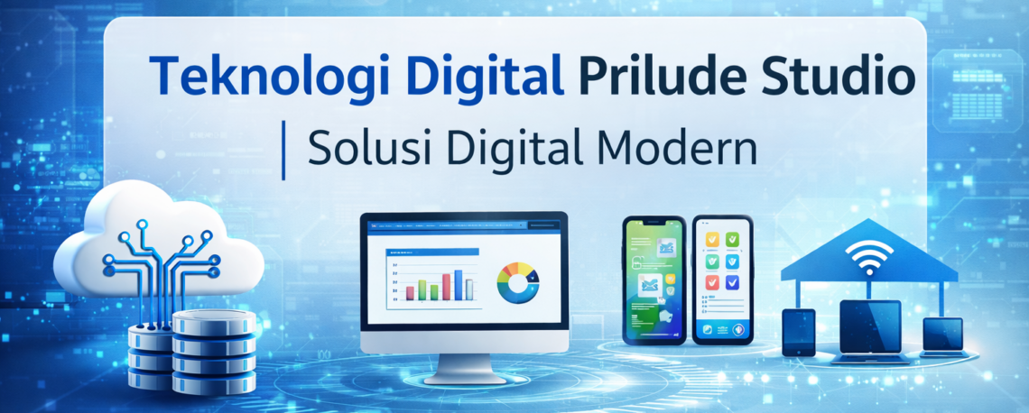 Teknologi digital modern bersama Prilude Studio