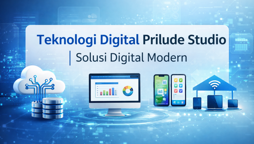 Teknologi digital modern bersama Prilude Studio