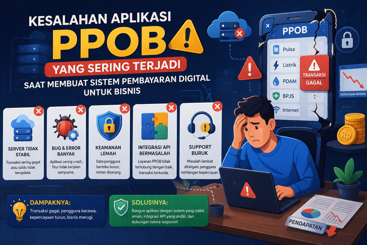 kesalahan aplikasi PPOB