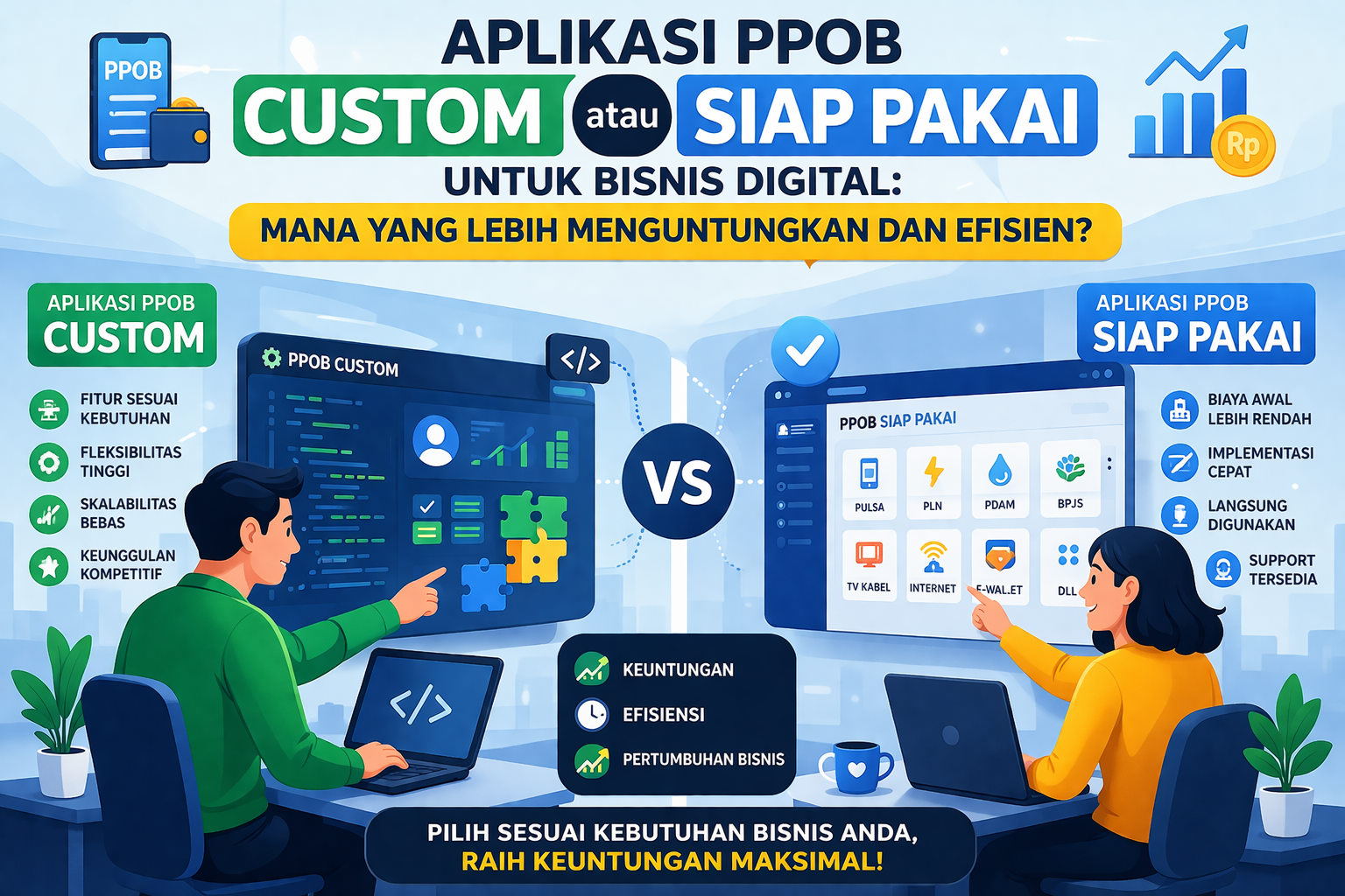 Aplikasi PPOB Custom 