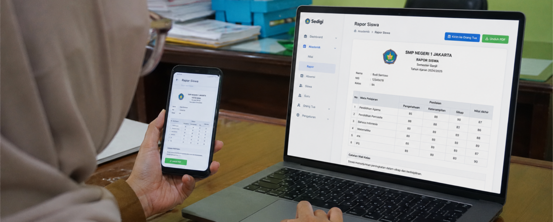 rapor digital sekolah
