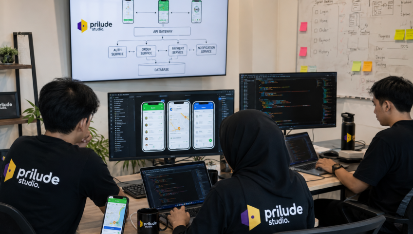 Aplikasi Ojek Online Custom