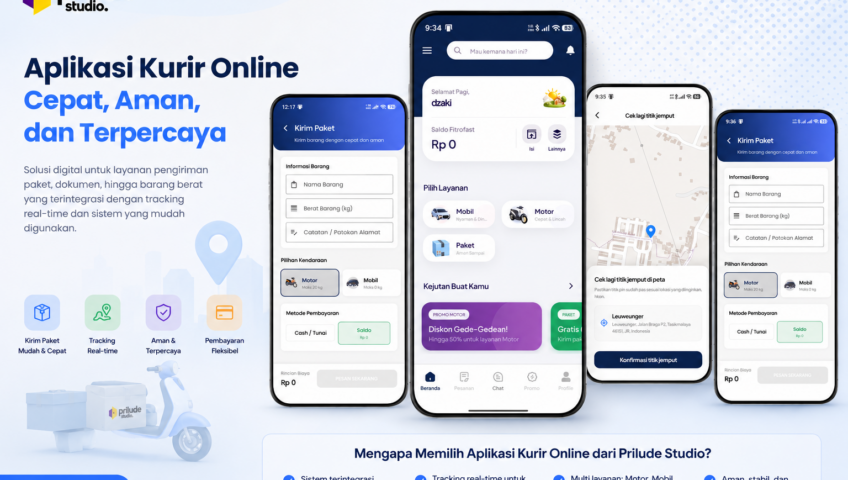 Pembuatan Aplikasi Kurir Online