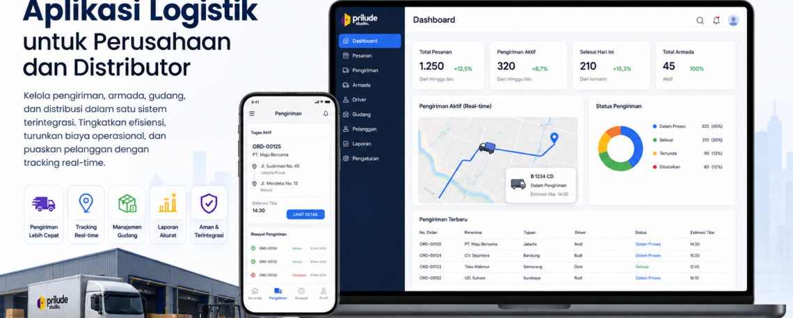 Pembuatan Aplikasi Logistik