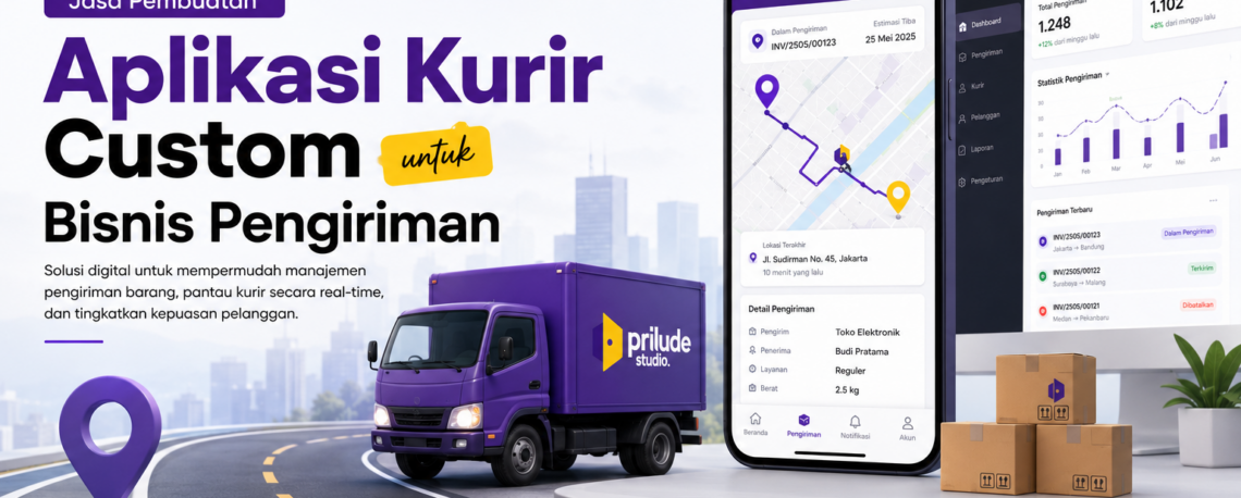 Jasa Pembuatan Aplikasi Kurir Custom untuk Bisnis Pengiriman
