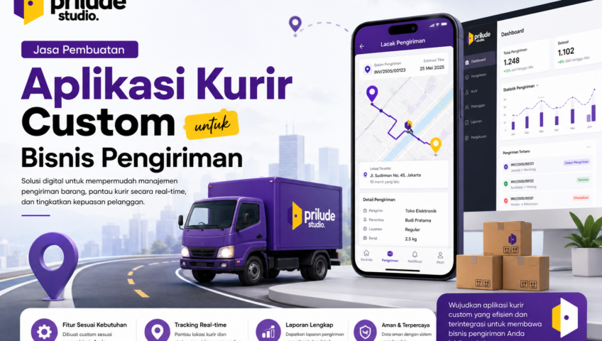 Jasa Pembuatan Aplikasi Kurir Custom untuk Bisnis Pengiriman