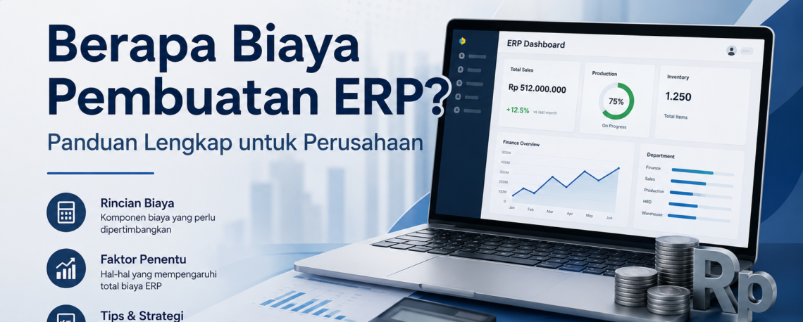 Berapa Biaya Pembuatan ERP? Panduan Lengkap untuk Perusahaan