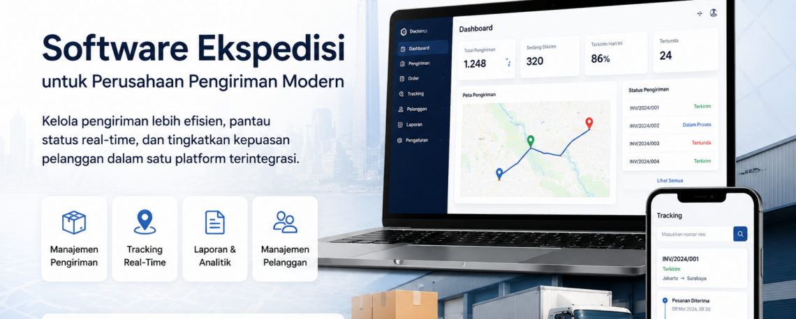 Software Ekspedisi untuk Perusahaan Pengiriman Modern