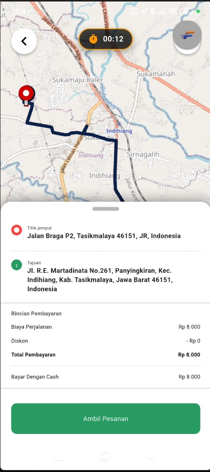 navigasi langsung
