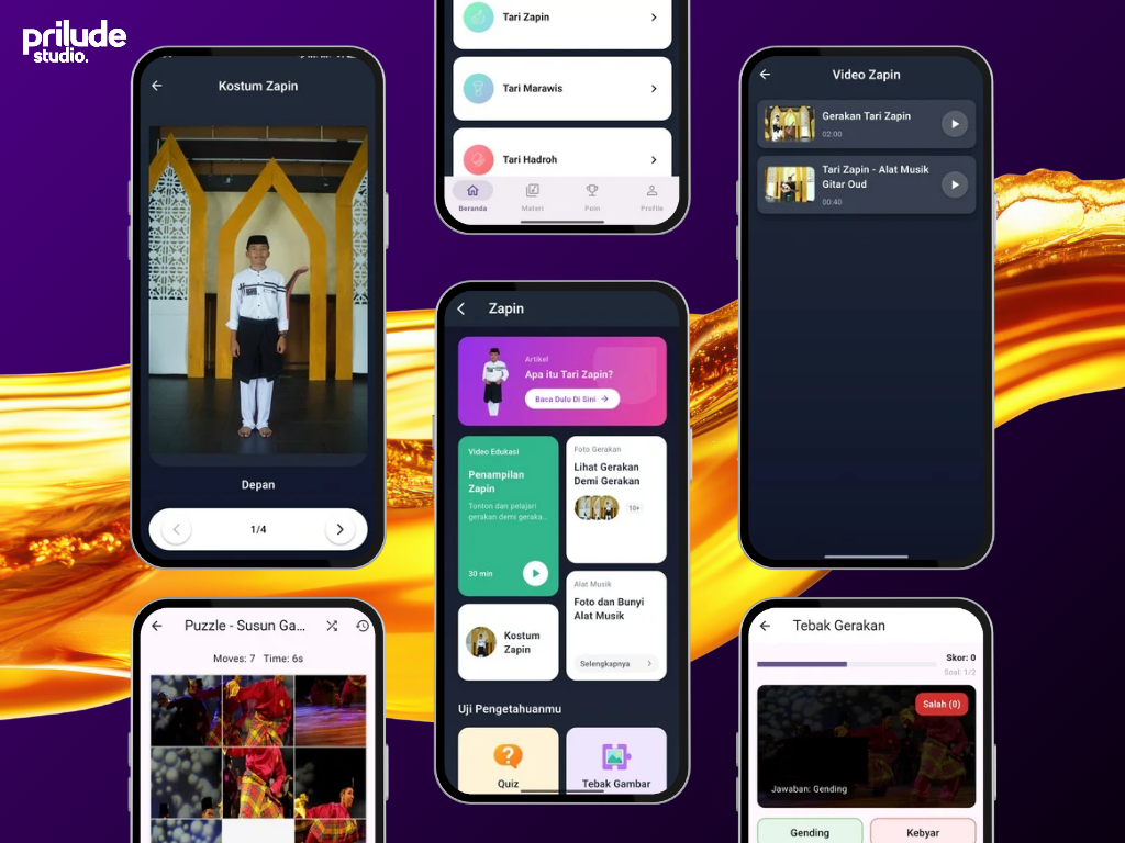 Aplikasi mobile edukasi interaktif seni budaya