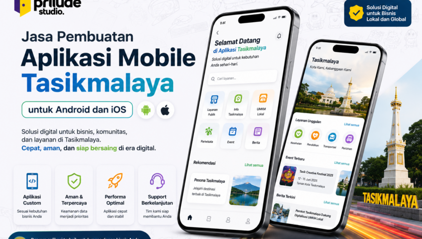 Jasa Pembuatan Aplikasi Mobile Tasikmalaya untuk Android dan iOS