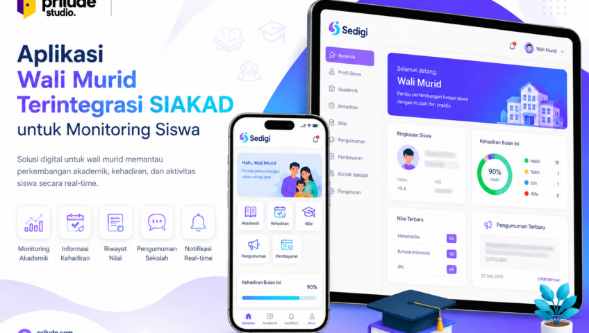 Aplikasi Wali Murid Terintegrasi SIAKAD untuk Monitoring Siswa
