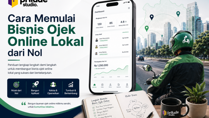 Cara Memulai Bisnis Ojek Online Lokal dari Nole